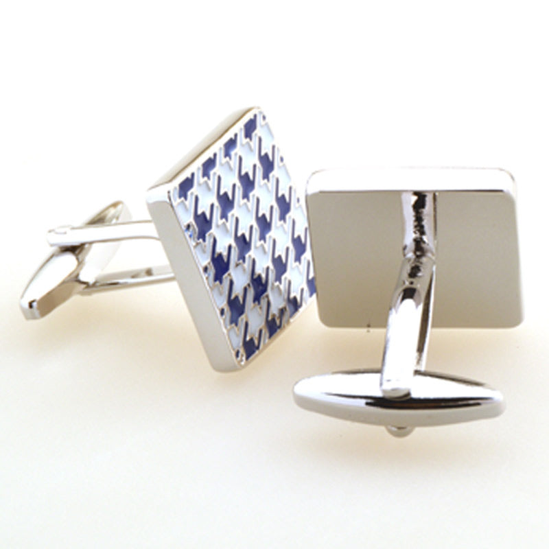 Enamel Dropping Glue Cufflinks
