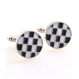 Enamel Dropping Glue Cufflinks