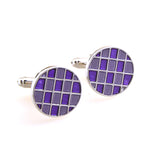 Enamel Dropping Glue Cufflinks