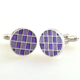 Enamel Dropping Glue Cufflinks