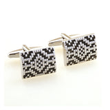 Enamel Dropping Glue Cufflinks
