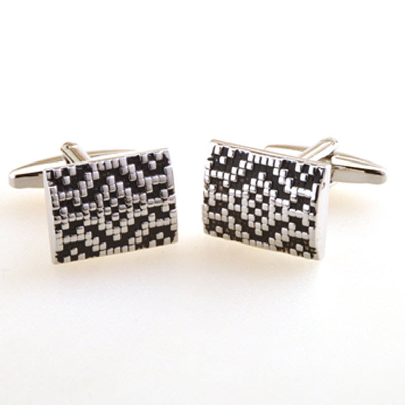 Enamel Dropping Glue Cufflinks