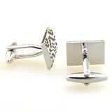 Enamel Dropping Glue Cufflinks