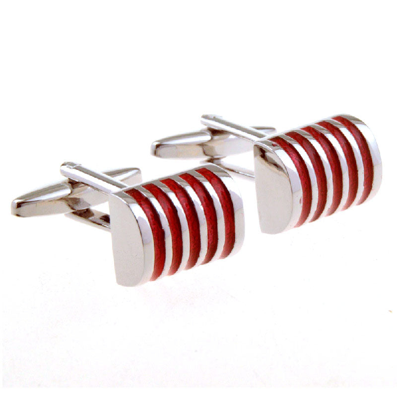 Enamel Dropping Glue Cufflinks