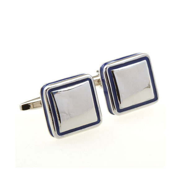 Enamel Dropping Glue Cufflinks