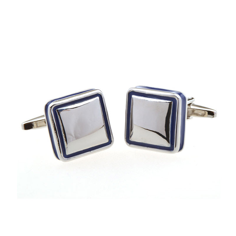 Enamel Dropping Glue Cufflinks