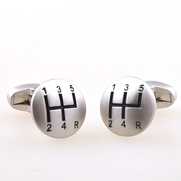 Grease Baking Paint Cufflinks