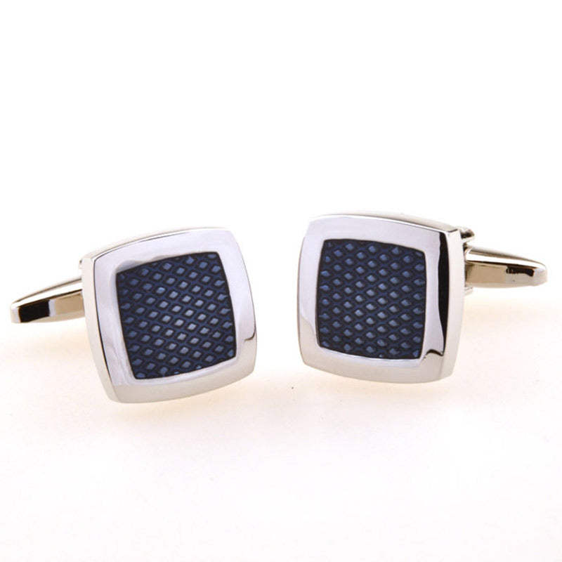 Enamel Dropping Glue Cufflinks