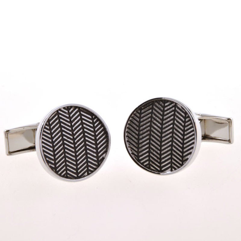 Enamel Dropping Glue Cufflinks