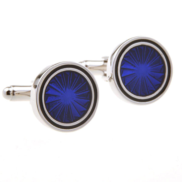 Enamel Dropping Glue Cufflinks