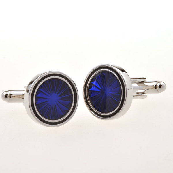 Enamel Dropping Glue Cufflinks