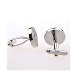 Enamel Dropping Glue Cufflinks