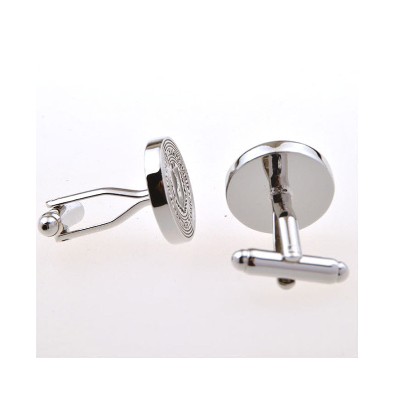 Enamel Dropping Glue Cufflinks