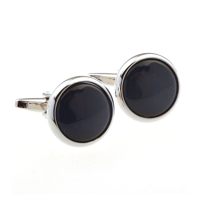 Cateye Glass Cufflinks