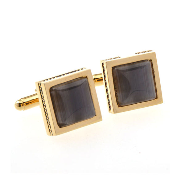 Cateye Glass Cufflinks