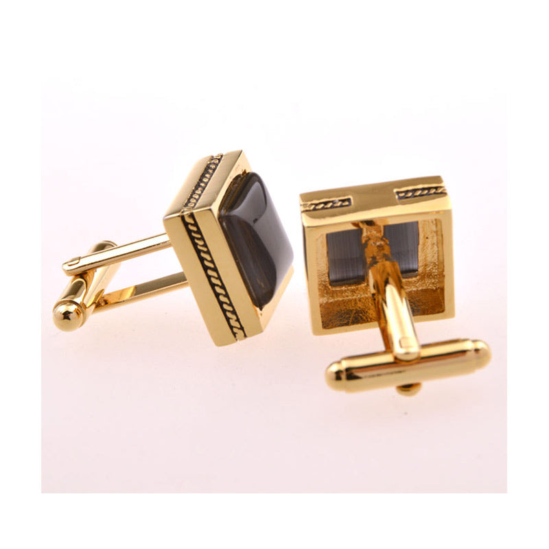 Cateye Glass Cufflinks
