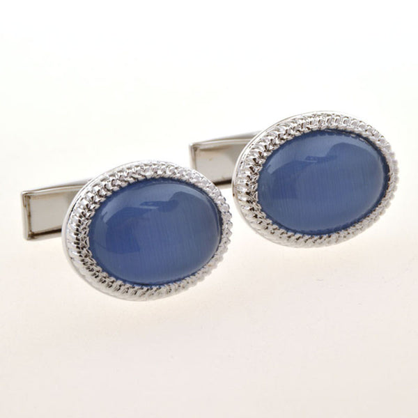 Cateye Glass Cufflinks