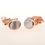 Shells Agate Cufflinks