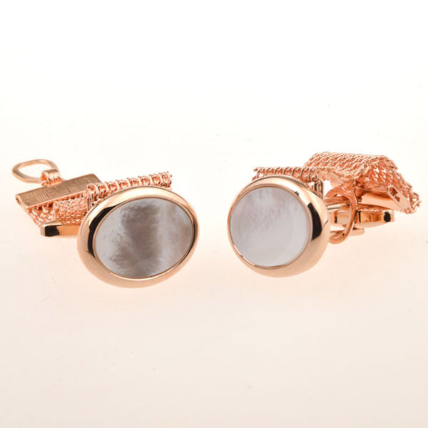 Shells Agate Cufflinks