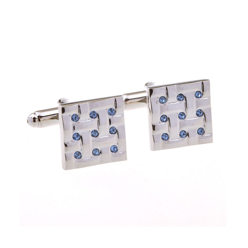 Crystal Zircon Cufflinks