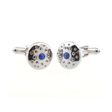 Crystal Zircon Cufflinks