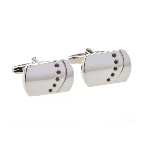 Crystal Zircon Cufflinks