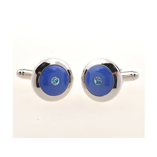 Crystal Zircon Cufflinks