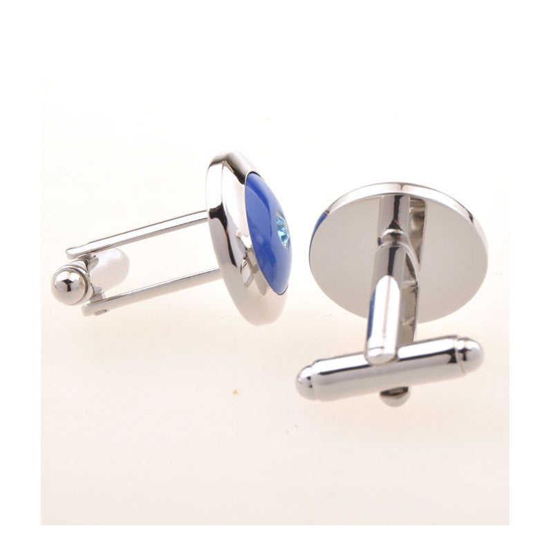 Crystal Zircon Cufflinks