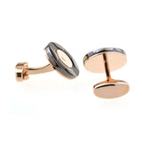 Plain Colour Metal Cufflinks