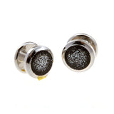Enamel Dropping Glue Cufflinks