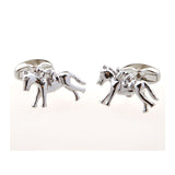 Animals Plants Plain Colour Metal Cufflinks