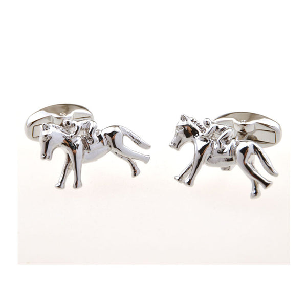 Animals Plants Plain Colour Metal Cufflinks