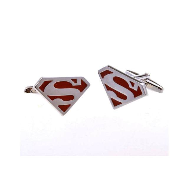 Interesting Skull Enamel Dropping Glue Cufflinks