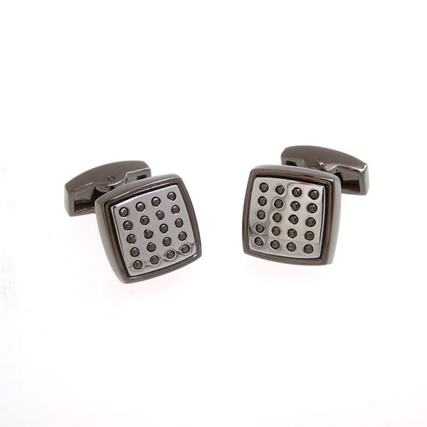 Plain Colour Metal Cufflinks