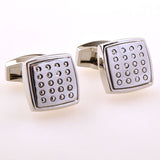 Plain Colour Metal Cufflinks