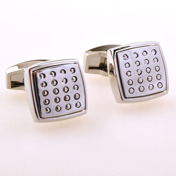 Plain Colour Metal Cufflinks