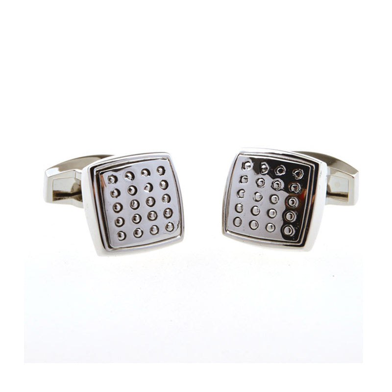 Plain Colour Metal Cufflinks