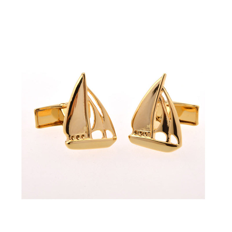 Car Logo Traffic Plain Colour Metal Cufflinks