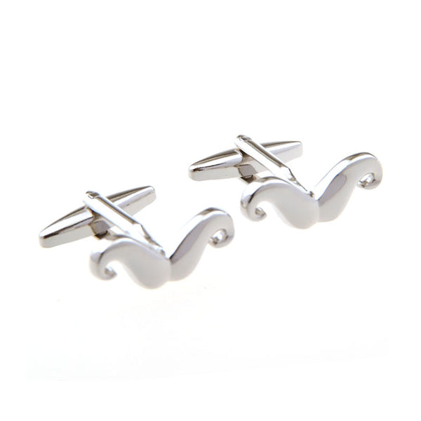 Interesting Skull Plain Colour Metal Cufflinks