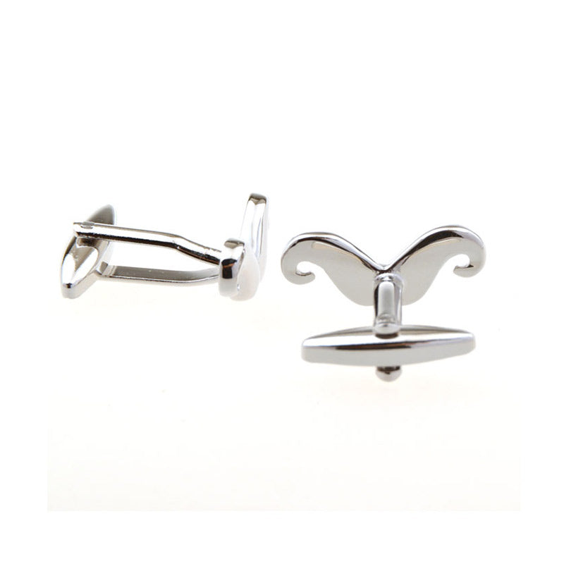 Interesting Skull Plain Colour Metal Cufflinks