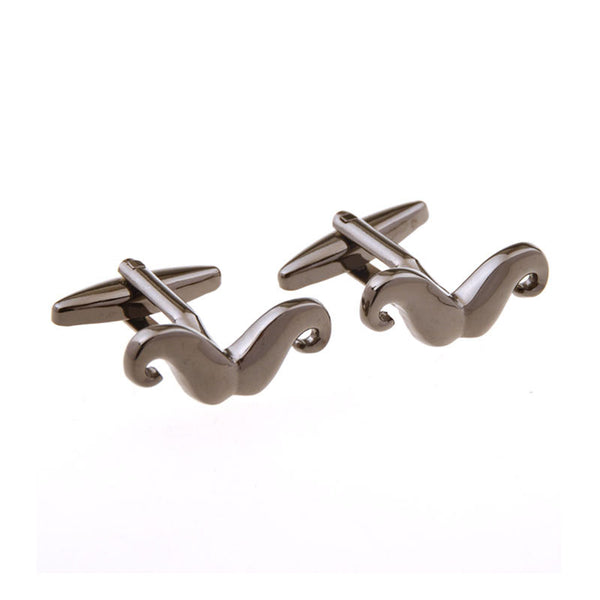 Interesting Skull Plain Colour Metal Cufflinks