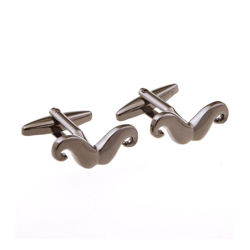 Interesting Skull Plain Colour Metal Cufflinks