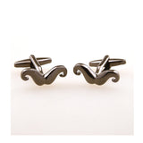 Interesting Skull Plain Colour Metal Cufflinks