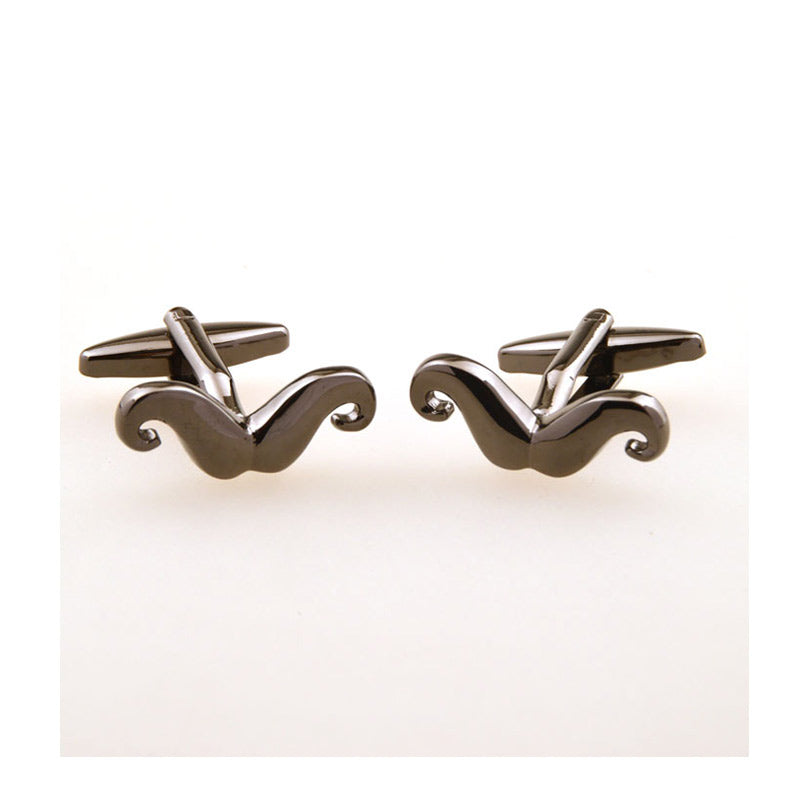 Interesting Skull Plain Colour Metal Cufflinks
