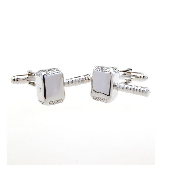 Military Tools Plain Colour Metal Cufflinks