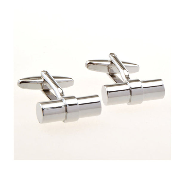 Plain Colour Metal Cufflinks