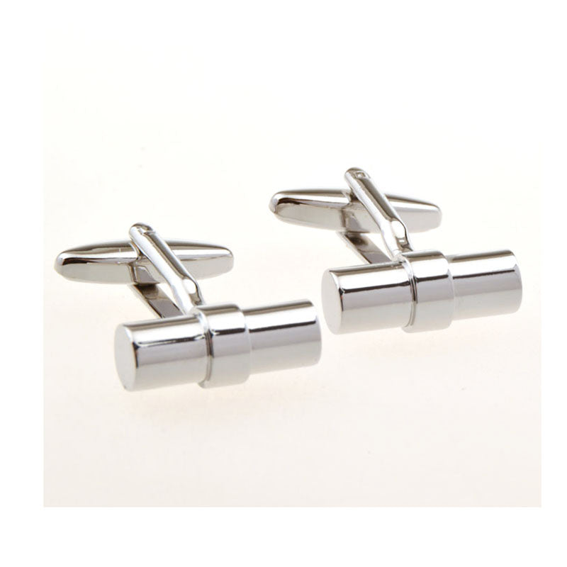 Plain Colour Metal Cufflinks