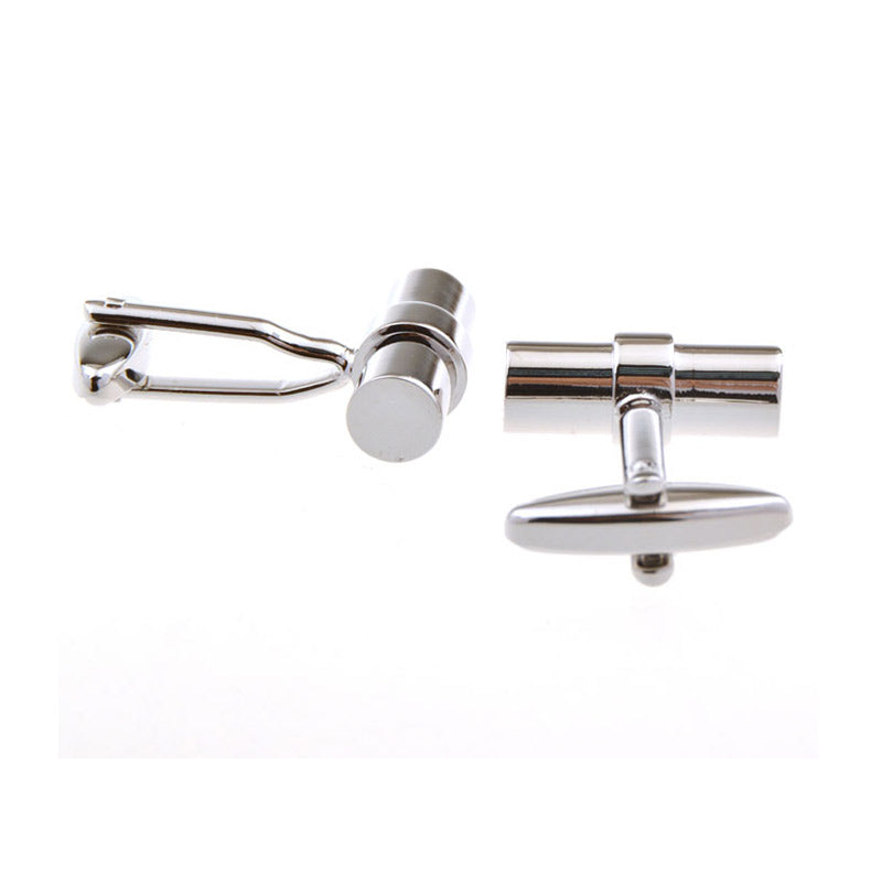 Plain Colour Metal Cufflinks