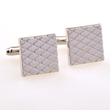 Plain Colour Metal Cufflinks