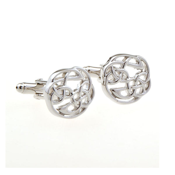 Plain Colour Metal Cufflinks